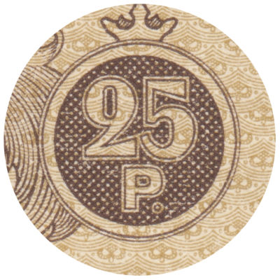 25 Penniä 1918
